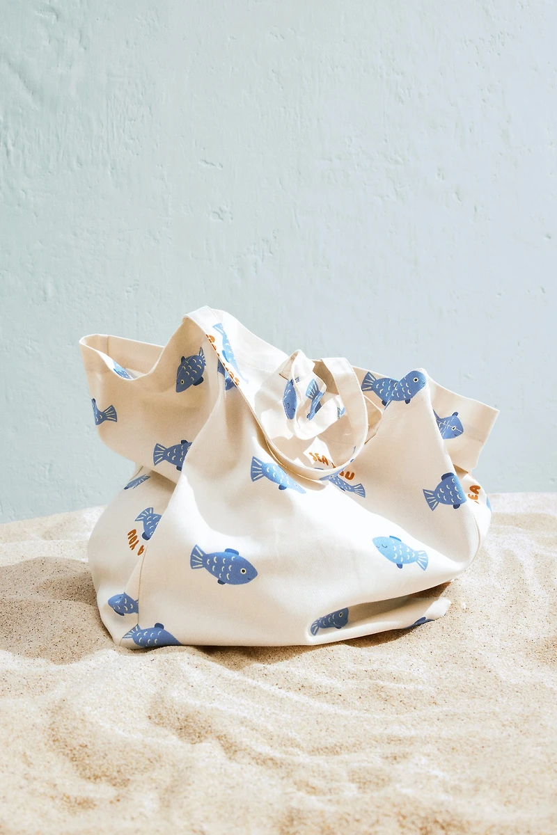 Sac de plage à motif
