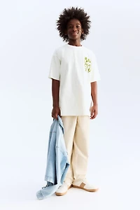 Printed Cotton T-Shirt