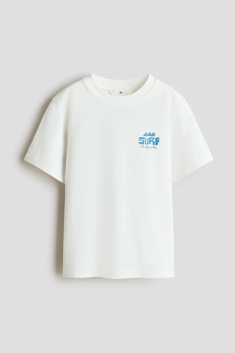 Printed Cotton T-Shirt