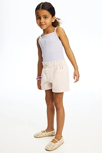 Embroidered-Detail Tank Top