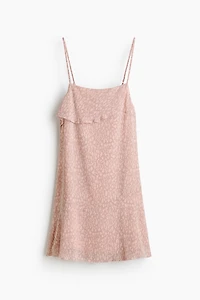 Robe à bretelles fines avec rubans nouer