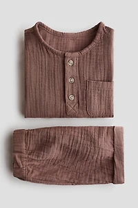 2-Piece Shirt and Shorts Set