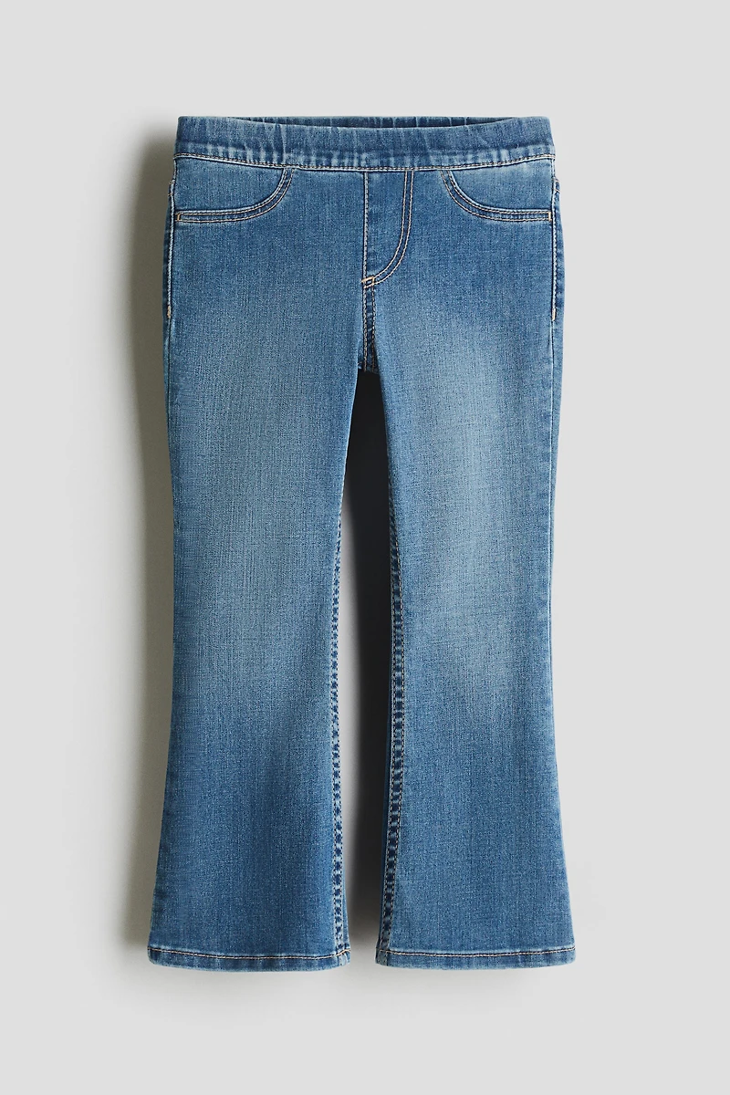 Jean Très Extensible Jambes semi-évasées
