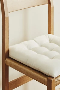 Lot de 2 coussins chaise en coton