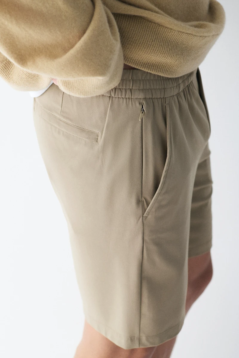 Four-Way Stretch Regular-Fit Shorts