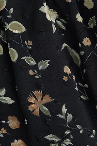 Ruffle-Trimmed Plumeti Skort