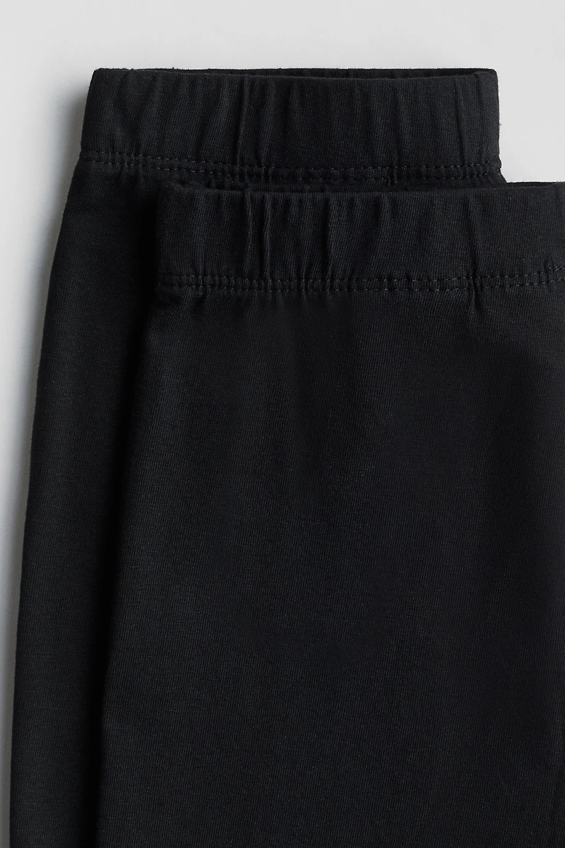 Lot de 2 leggings Capri en jersey