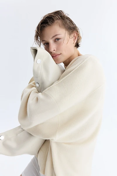 Cashmere-Blend Sweater