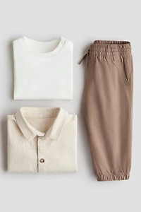 Ensemble 3 pièces en coton