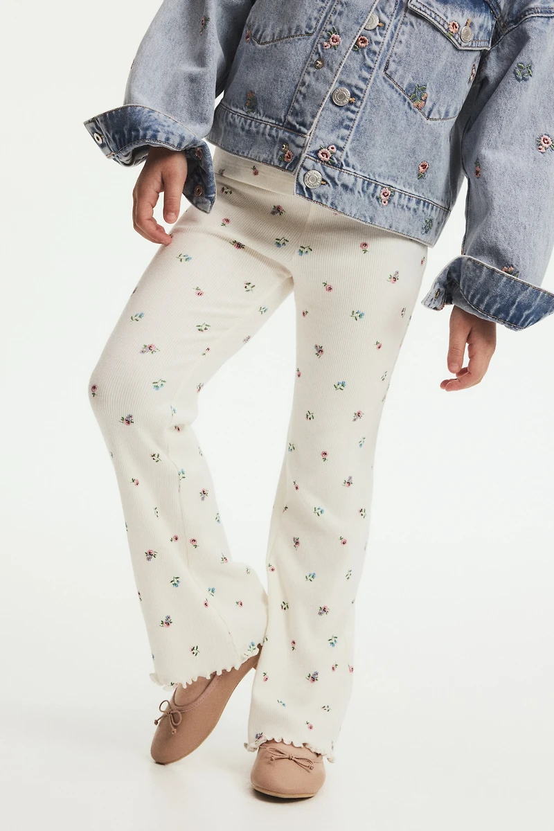Legging évasé