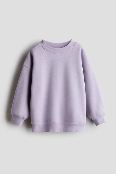 Oversized Brushed-Inside Sweatshirt