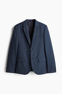 Skinny-Fit Single-Breasted Jacket