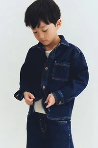 Surchemise en denim