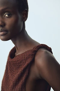 Textured Jersey Dress