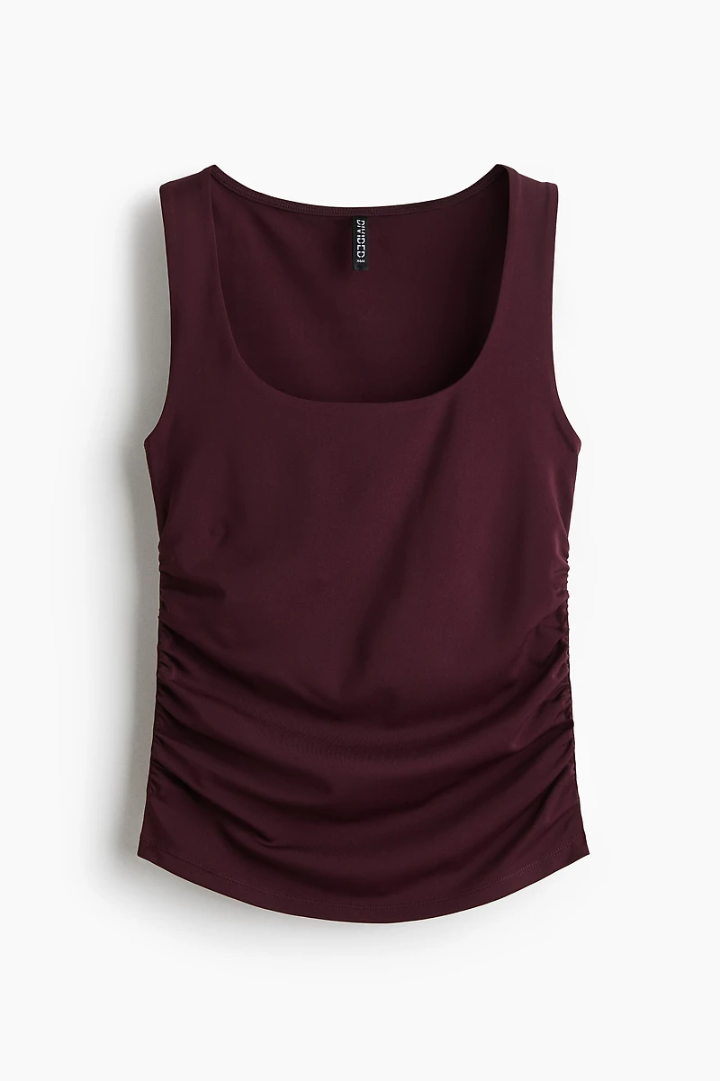 Débardeur à effet ruché