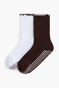 2-Pack Non-Slip Yoga Socks