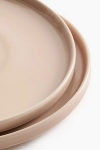 2-Pack Stoneware Dinner Plates