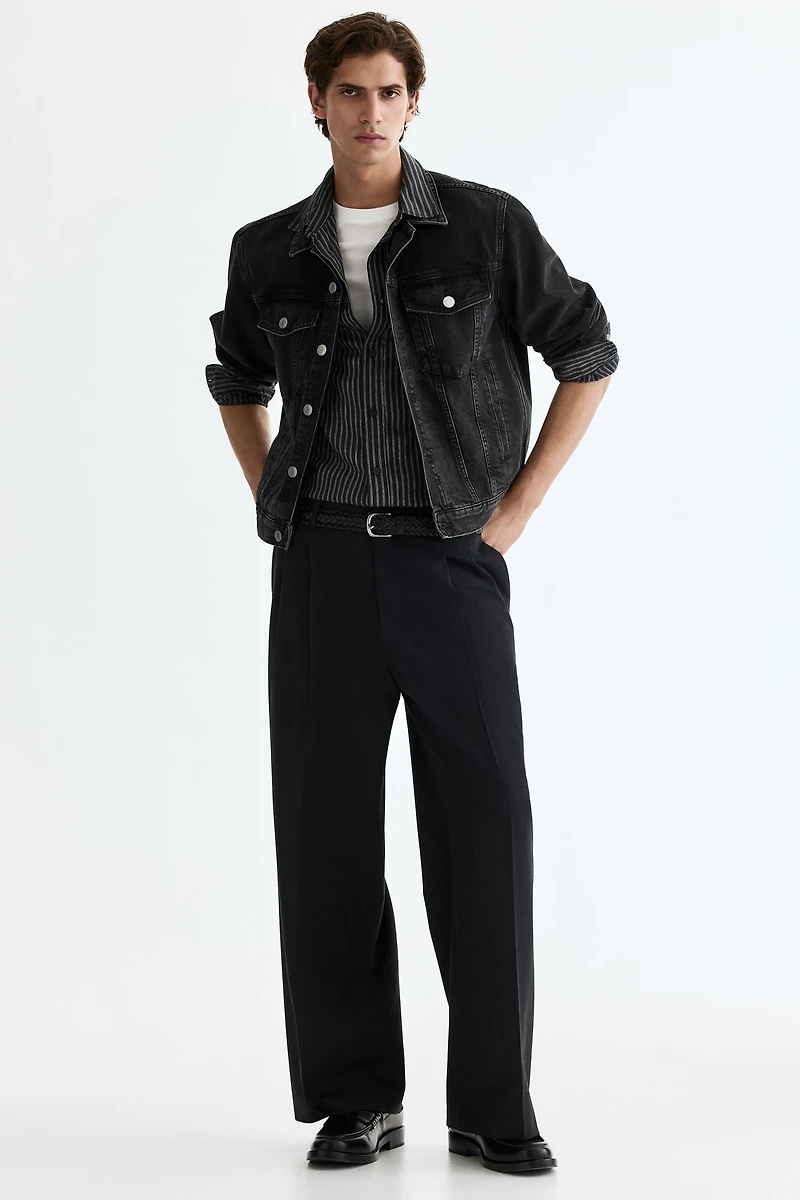 Loose-Fit Tailored Pants