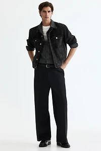 Loose-Fit Tailored Pants