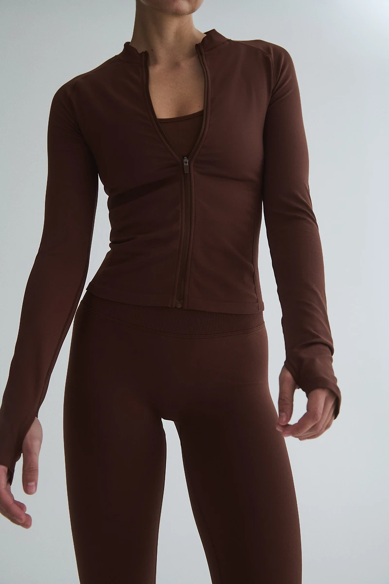 Seamless Activewear Jacket with DryMove™