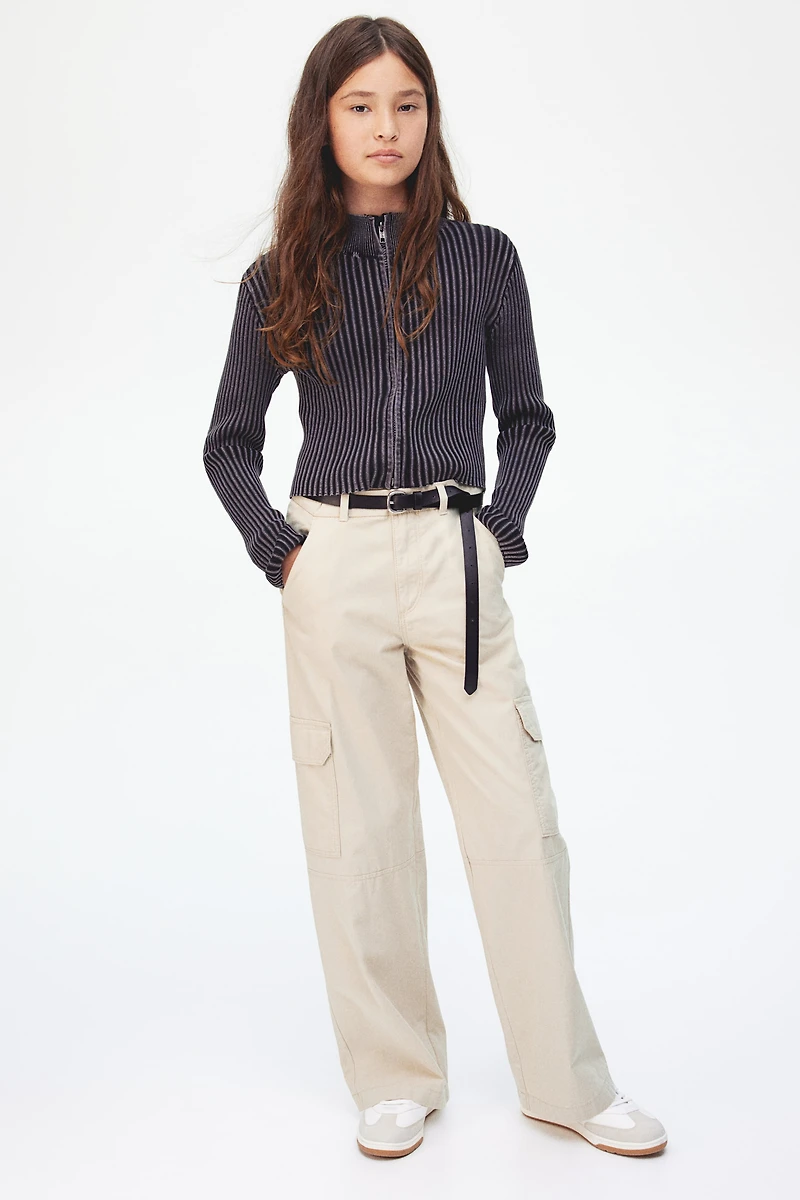 Pantalon cargo ample