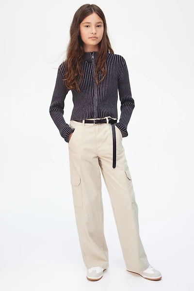Pantalon cargo ample