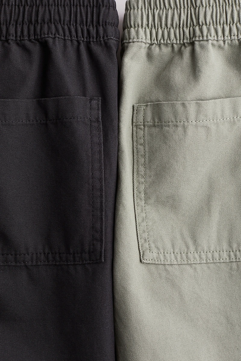 2-Pack Cotton Twill Shorts