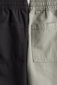2-Pack Cotton Twill Shorts