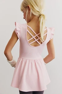 Sports Leotard with Skirt