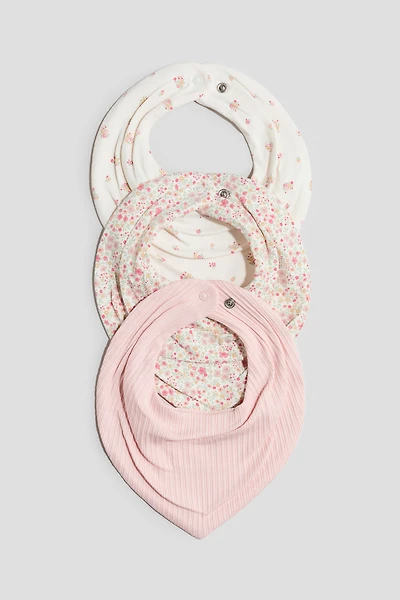 3-pack Ribbed Triangular Scarves