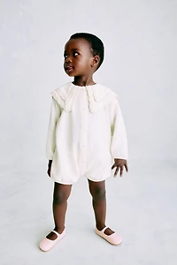 Cotton muslin romper suit