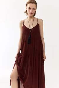 Smocked Strappy Dress