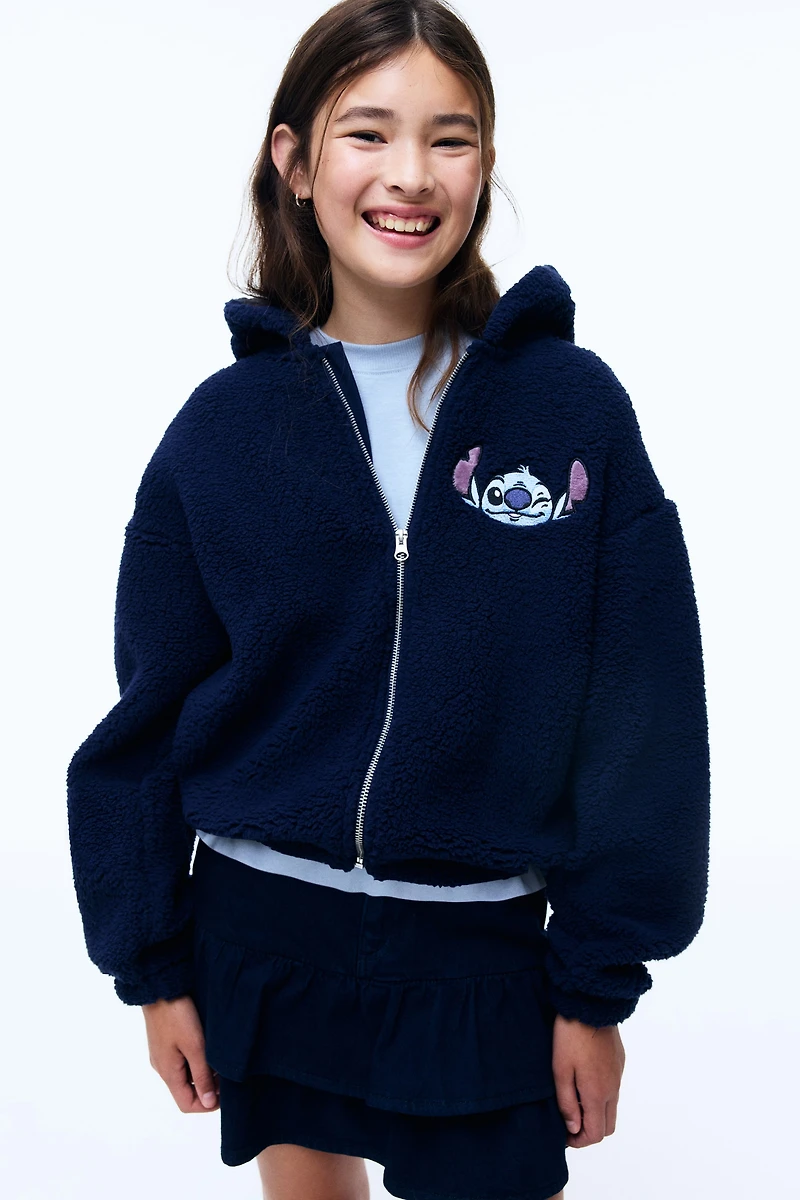 Hooded Teddy Fleece Jacket