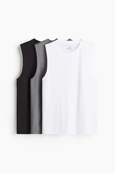 Lot de 3 débardeurs sport classiques DryMove🅪