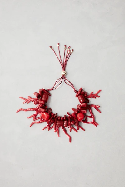 Coral-look bracelet