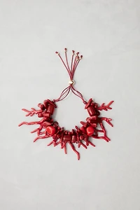 Coral-look bracelet
