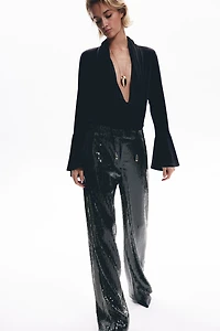Sequined Pants