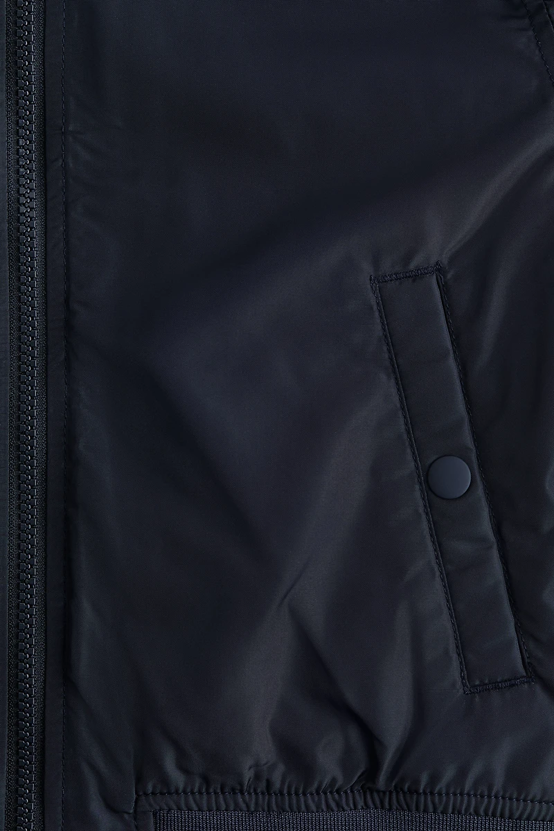 Padded bomber jacket