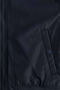 Padded bomber jacket