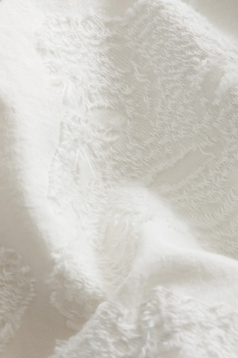 Cotton-Blend Cushion Cover