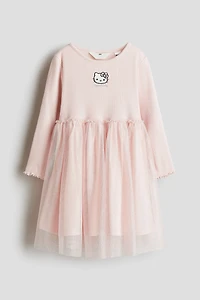 Robe en tulle avec motif