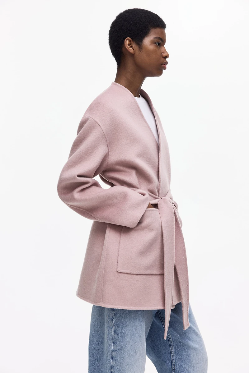 Handmade Wool-Blend Coat