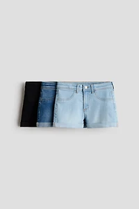 3-pack Denim Shorts