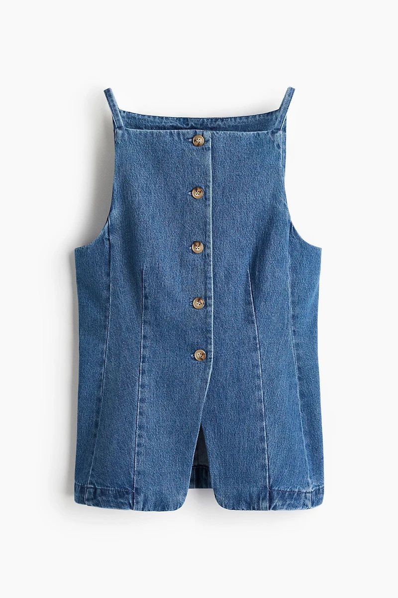 Tailored Denim Vest