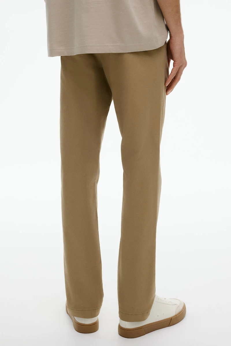 Slim-Fit Cotton Chinos
