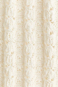 Pointelle-Knit Beach Dress