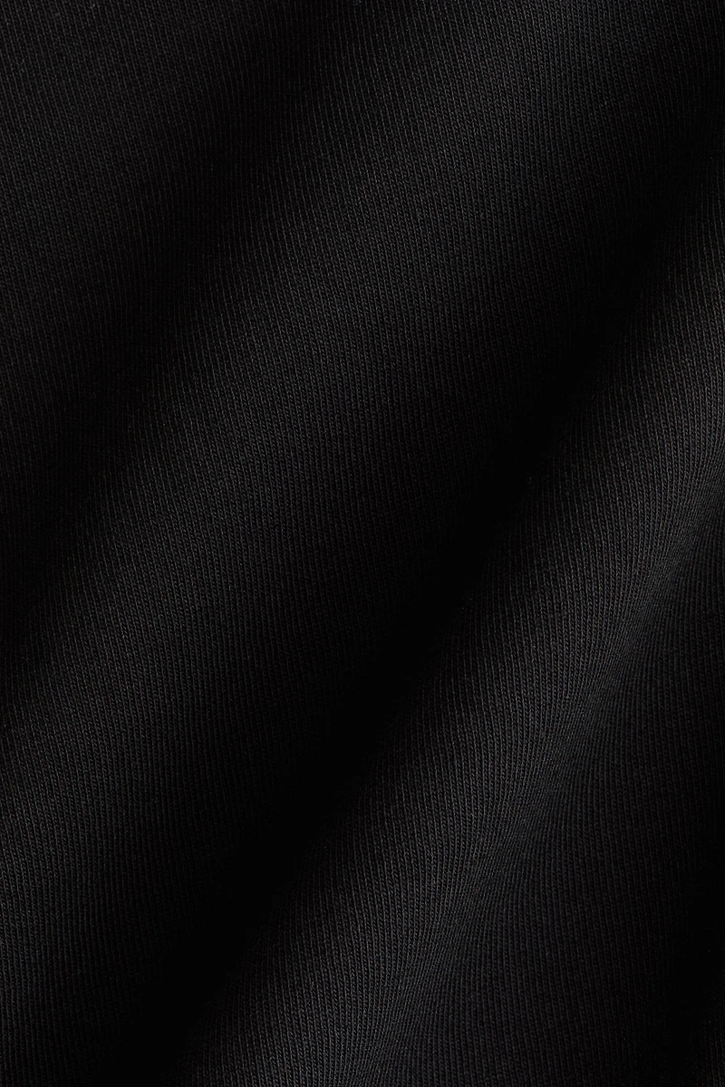 Mock Turtleneck Cotton Shirt