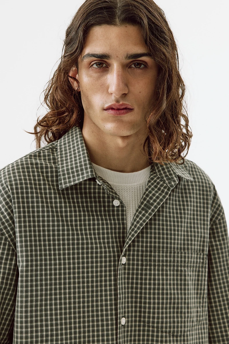 Relaxed-Fit Cotton Shirt