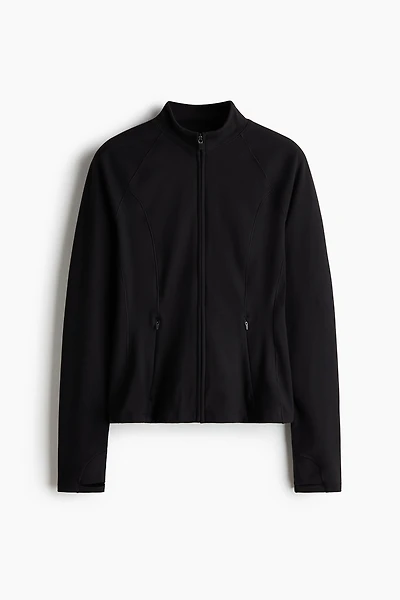 Regular-Fit Yoga Jacket with SoftMove™