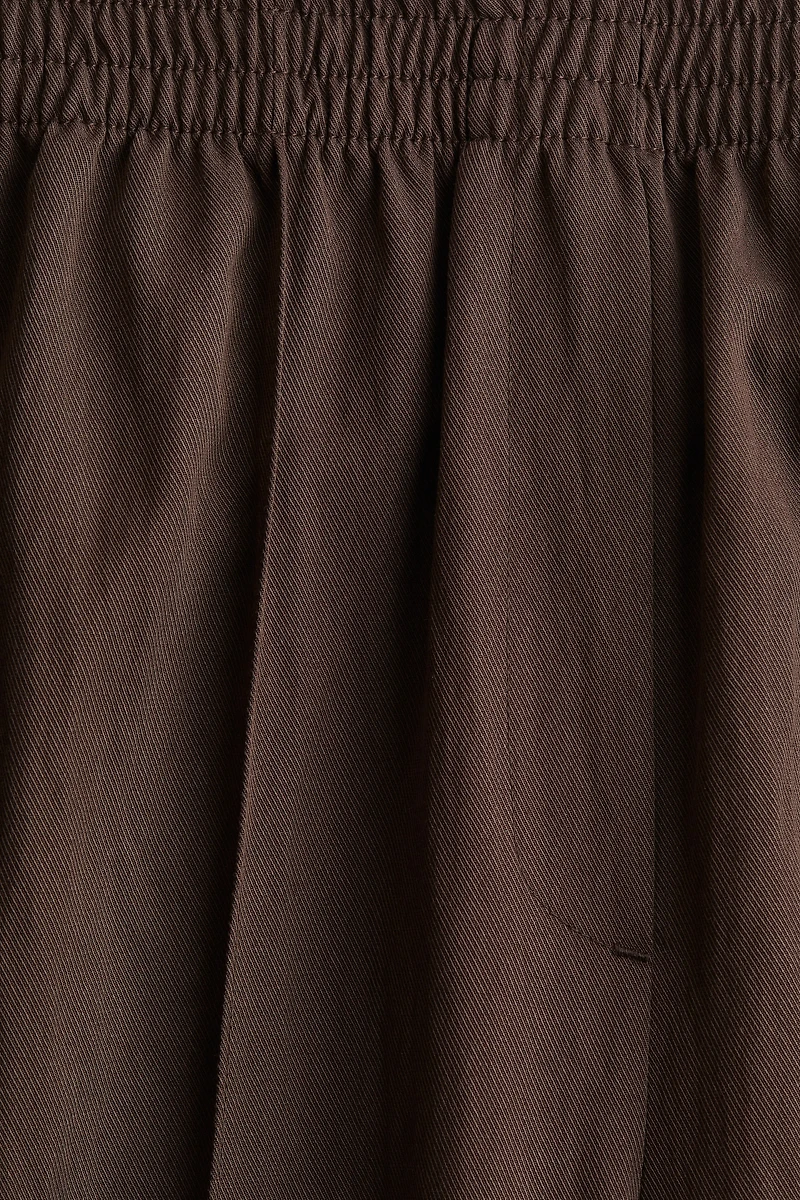 Pull-On Twill Pants